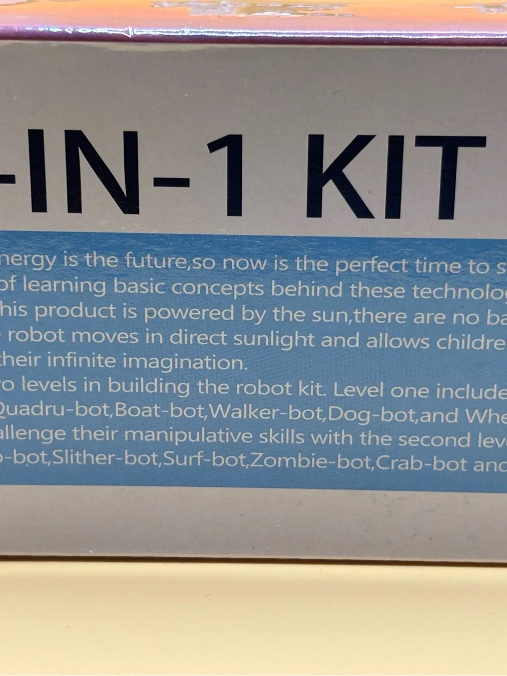 14 in 1 Solar Robot STEM Kit For Kids, Learning, Engineering, Building Kit